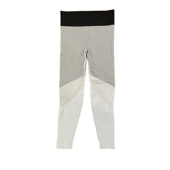 Aerie Leggings Womens Seamless High Rise Colorblock Workout Leggings - Picture 1 of 4